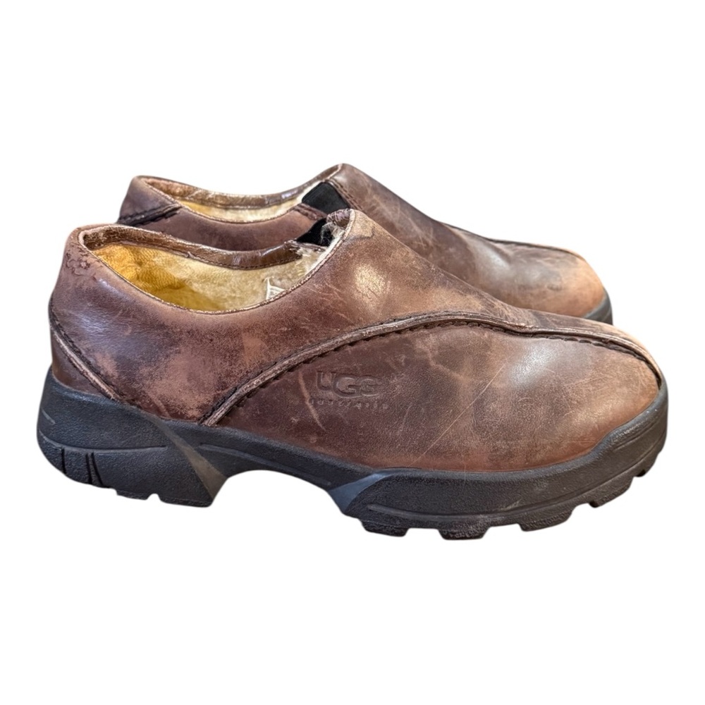 UGG Australia Vintage Brown Slip-on Loafers Women’s Size 7